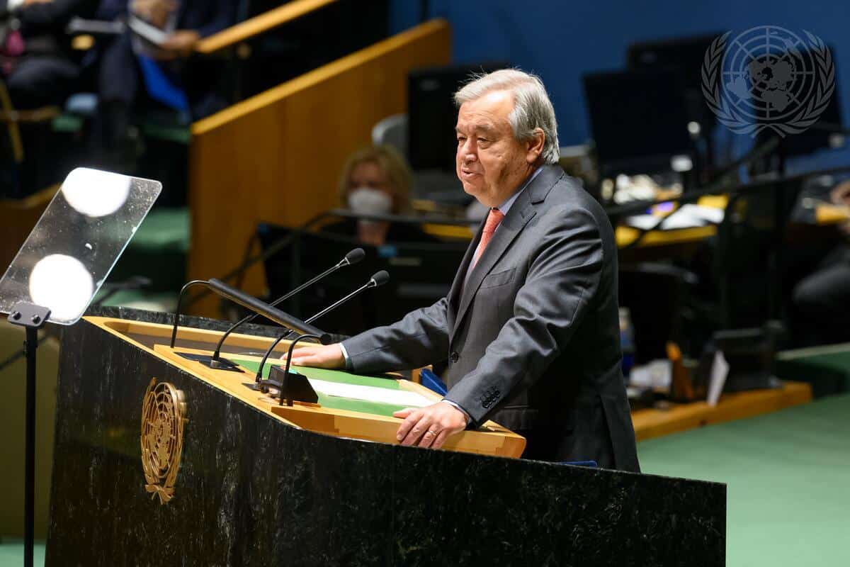 UN Secretary-General: “the Doomsday Clock is a global alarm clock ...