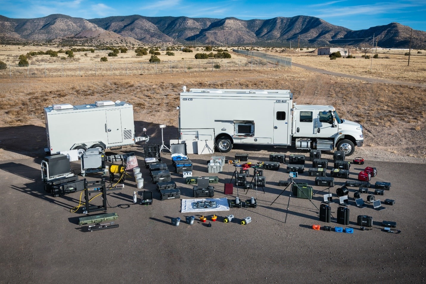 Equipment used by NEST and FBI teams to characterize and defeat a nuclear or radiological threat device.  STAB teams are maintained in more than a dozen major US cities. (NNSA)