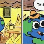 earth sitting in fire