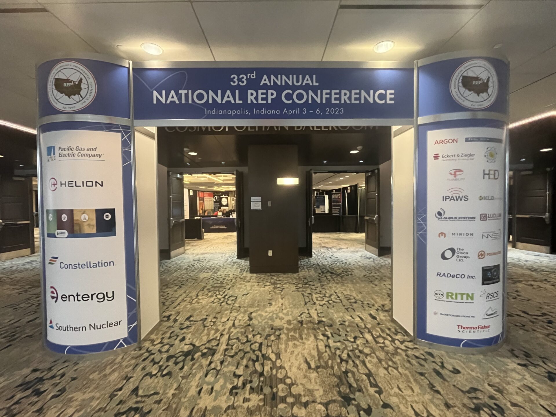 The NREP conference first convened in the early 1990s mainly as a meeting of state officials trying to coordinate implementation of new federal regulations. Today, in addition to emergency planners from government agencies across the country, it includes participants from energy utilities, private consulting companies, and equipment vendors.