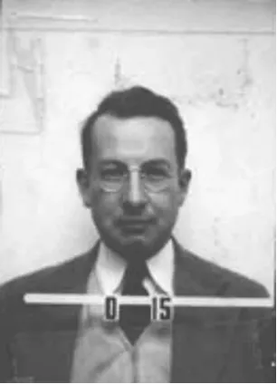 Robert Bacher Manhattan Project security id badge in World War II