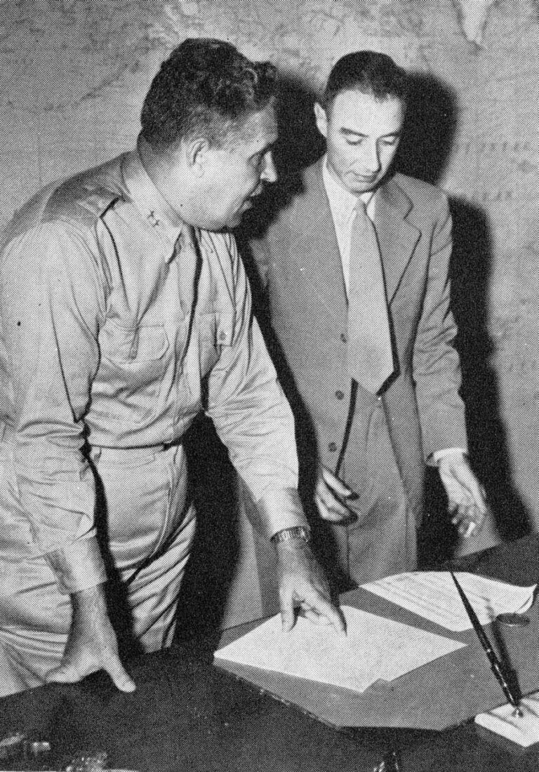 A timeline of Oppenheimer and his legacy - Bulletin of the Atomic ...