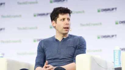 SAN FRANCISCO, CALIFORNIA - OCTOBER 03: OpenAI Co-Founder & CEO Sam Altman speaks onstage during TechCrunch Disrupt San Francisco 2019 at Moscone Convention Center on October 03, 2019 in San Francisco, California. (Photo by Steve Jennings/Getty Images for TechCrunch)