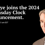 Bill Nye joins the 2024 Doomsday Clock announcement.