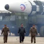 Kim Jong-un and Hwasong-17 ICBM