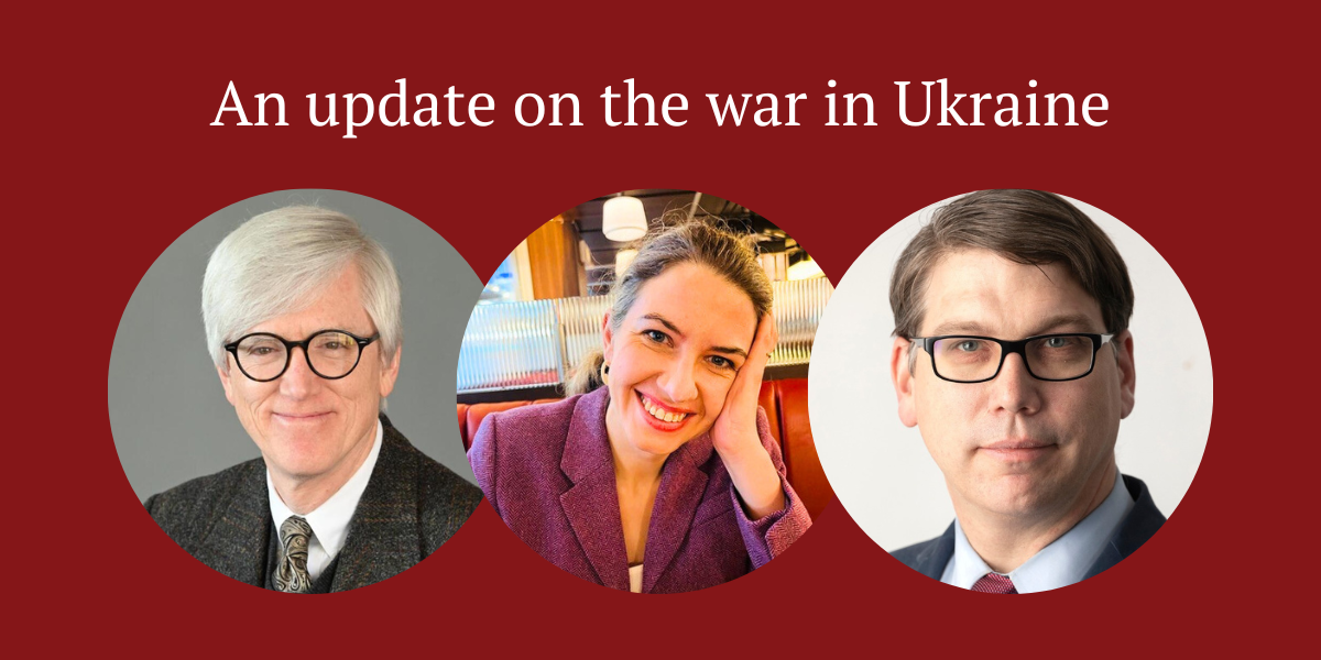 An update on the war in Ukraine is a virtual program hosted by the Bulletin of the Atomic Scientists.