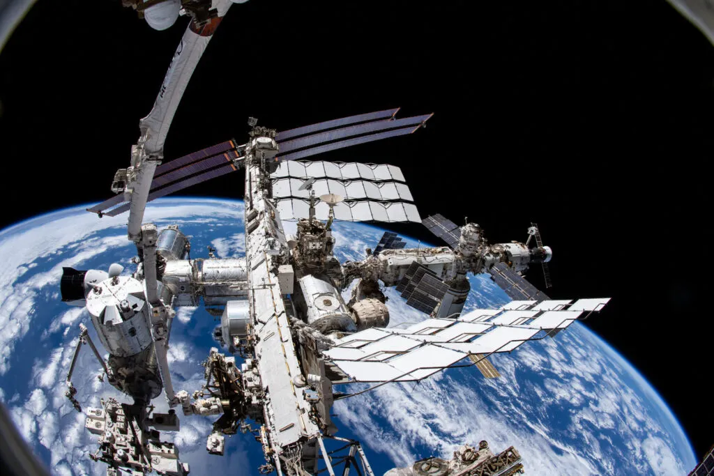 The International Space Station.