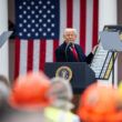President Donald Trump signs an Executive Order on the Administration’s tariff plans at a “Make America Wealthy Again” event, Wednesday, April 2, 2025, in the White House Rose Garden.