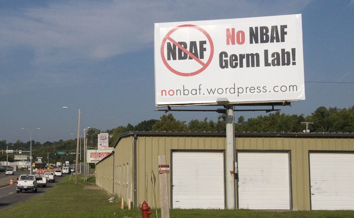 NBAF billboard Photo courtesy of Tom Manney
