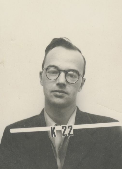 ID badge of Klaus Fuchs when he was working on Manhattan Project
