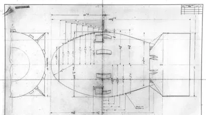 schematics of Fat Man bomb