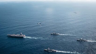 Aircraft carrier strike group.