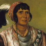 Seminole leader Osceola in 1838, painted by George Catlin