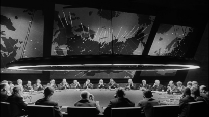the War Room in the movie Dr Strangelove