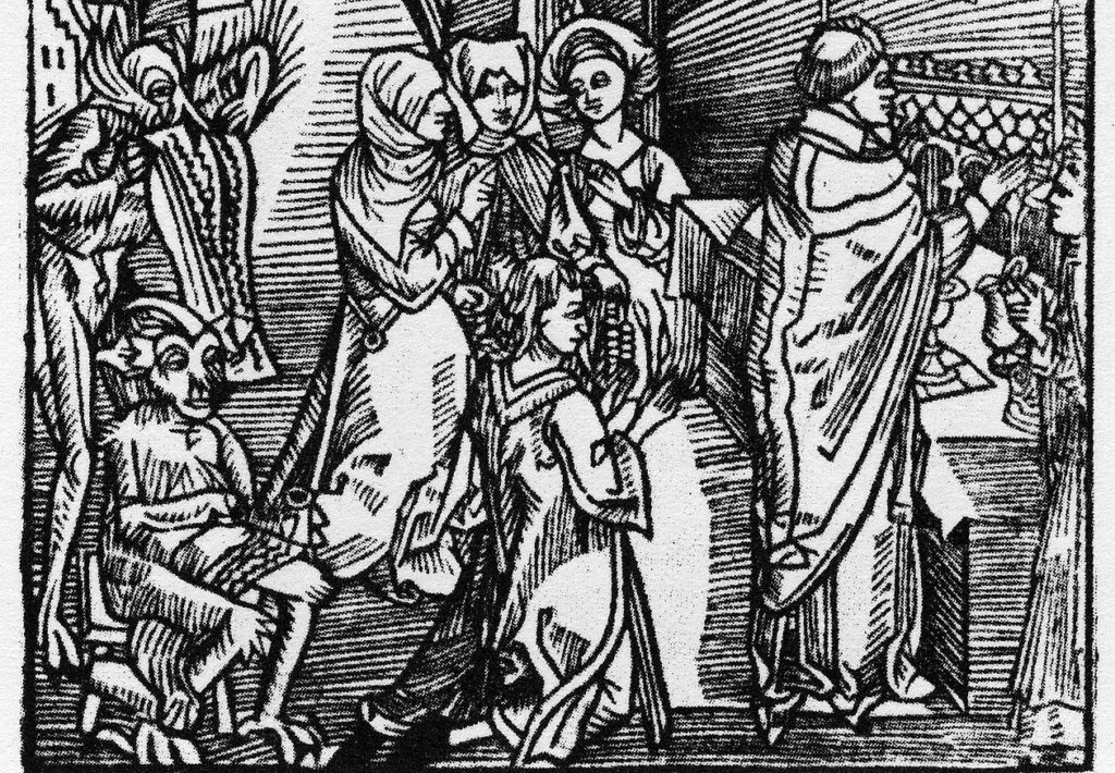 devil transcribing