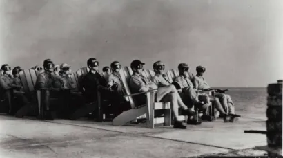 VIP observers of H-bomb test