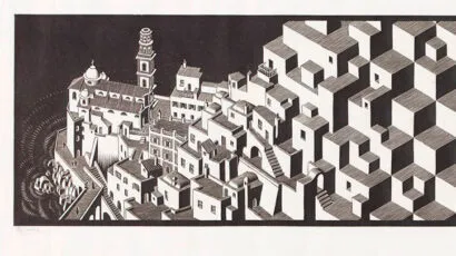 MC Escher print