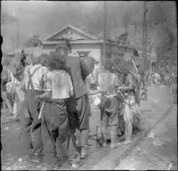 Hiroshima 2 hours after bomb dropped