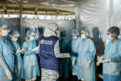 Covid response team, WHO, Bangladesh