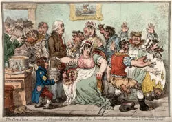 smallpox vaccination satire of 1802