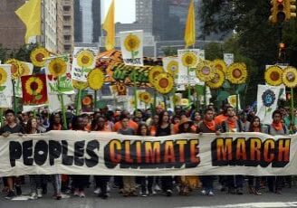 People’s Climate March in New York City, 2014