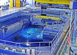 Swedish nuclear power plant interior
